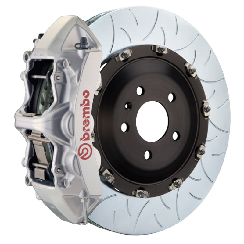 Brembo 25+ BMW X3 30 xDrive (G45) Front GT BBK 6 Piston Cast 380x34 2pc Rotor Slotted Type3 - Silver 1N3.9093A3