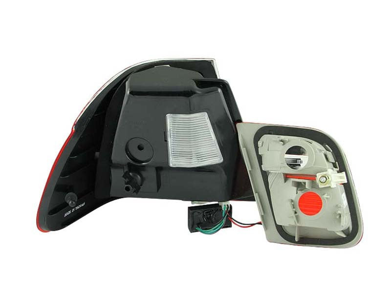 Anzo 1999-2001 BMW 3 Series E46 LED Tail lights Red/Clear 4pc