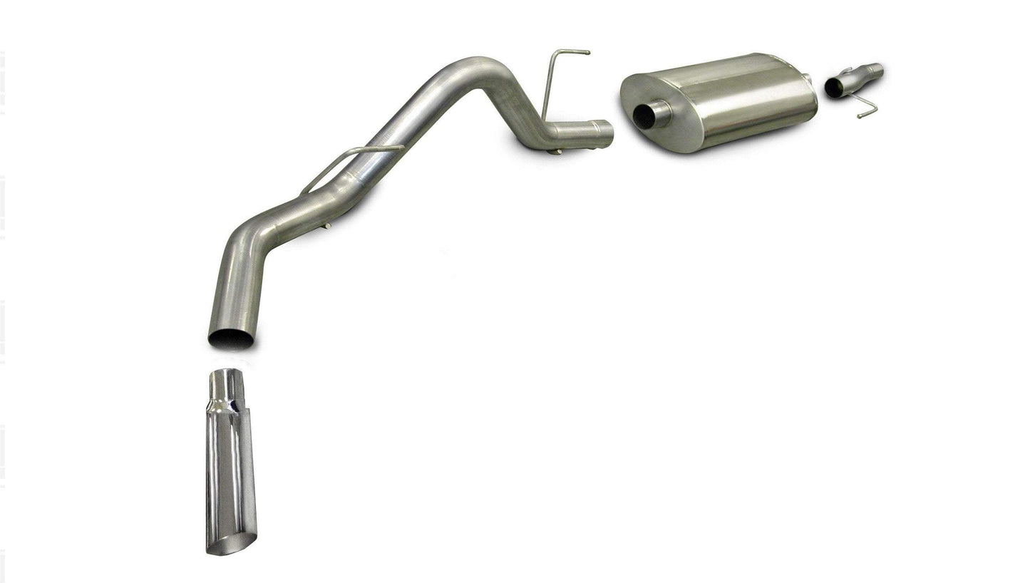 Corsa Sport / 3.0 in Cat-Back SSE 4.0 in Single Tip | Ford F-150 V8 2006-2008 5.4L, 4.6L (24383)
