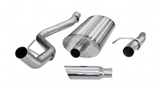 Corsa [OPEN BOX] Sport / 3.0 in Cat-Back SSE 4.0 in Single Tip | Ford F-150 V8 2011-2014 5.0L (24393)