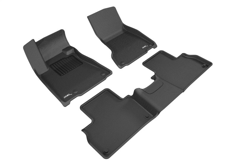 3D MAXpider 17-18 Maserati Levante Kagu Floor Mat- Black R1 R2 L1MR00401509