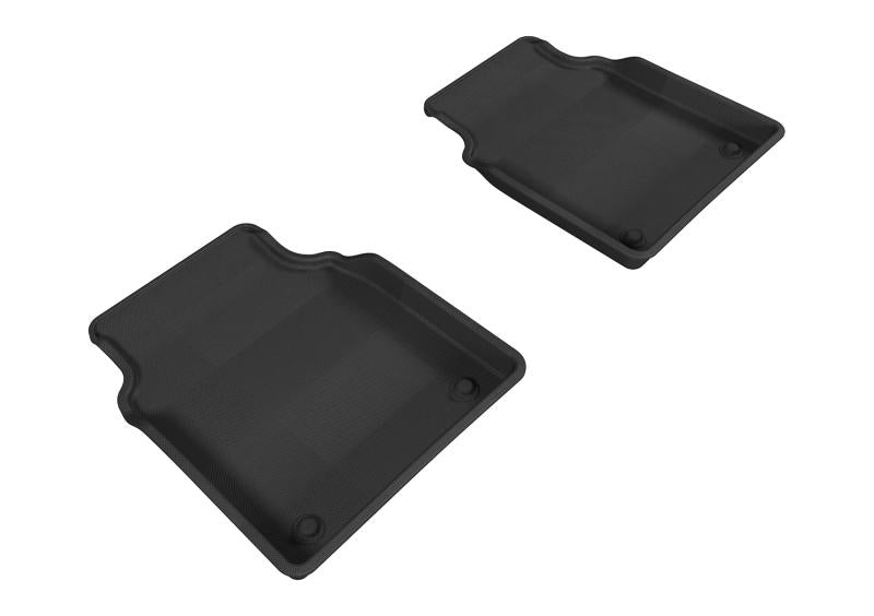 3D MAXpider 2011-2018 Audi A8L Kagu 2nd Row Floormats - Gray L1AD03021501