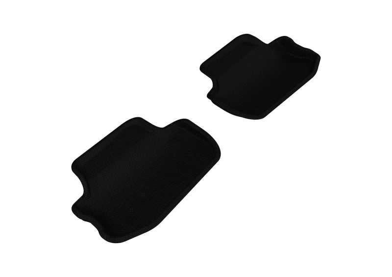3D MAXpider 2010-2015 Chevrolet Camaro Kagu 2nd Row Floormats - Black L1CH01721509