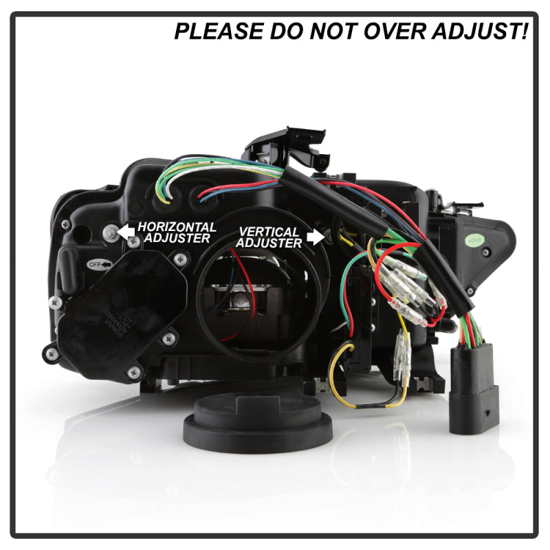 Spyder 13-16 Audi A4/S4 HID Model Only High-Power LED Headlights - Black PRO-YD-AA413HIDAP-BK 5088352