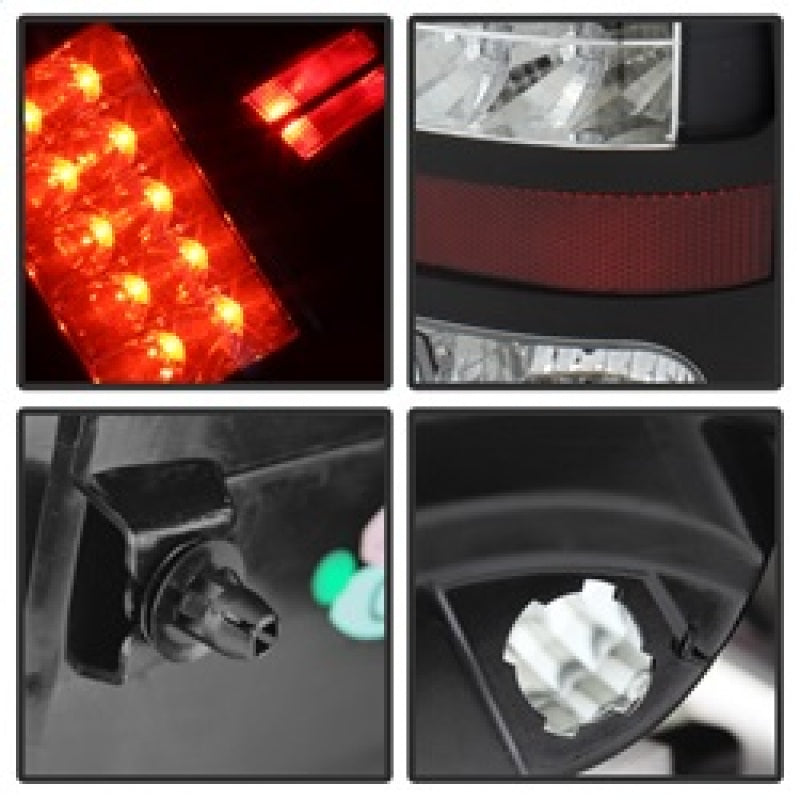 Spyder Dodge Ram 1500 13-14/Ram 2500 13-14 LED Tail Lights LED Model only - Blk ALT-YD-DRAM13-LED-BK 5077530