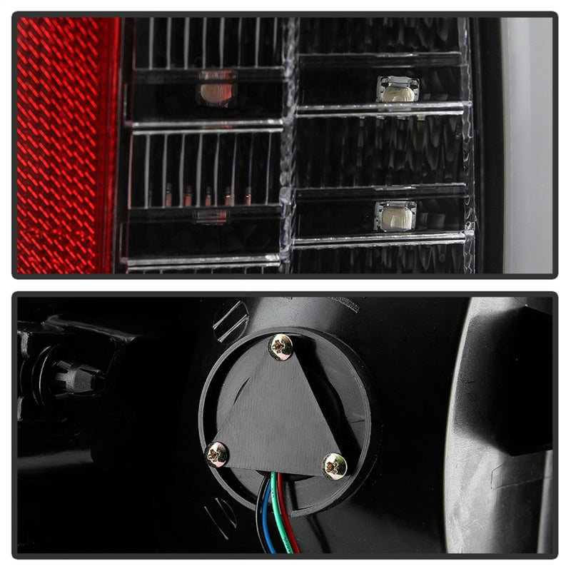 Spyder Dodge Ram 2013-2014 Light Bar LED Tail Lights - All Black ALT-YD-DRAM13V2-LED-BKV2 5085931