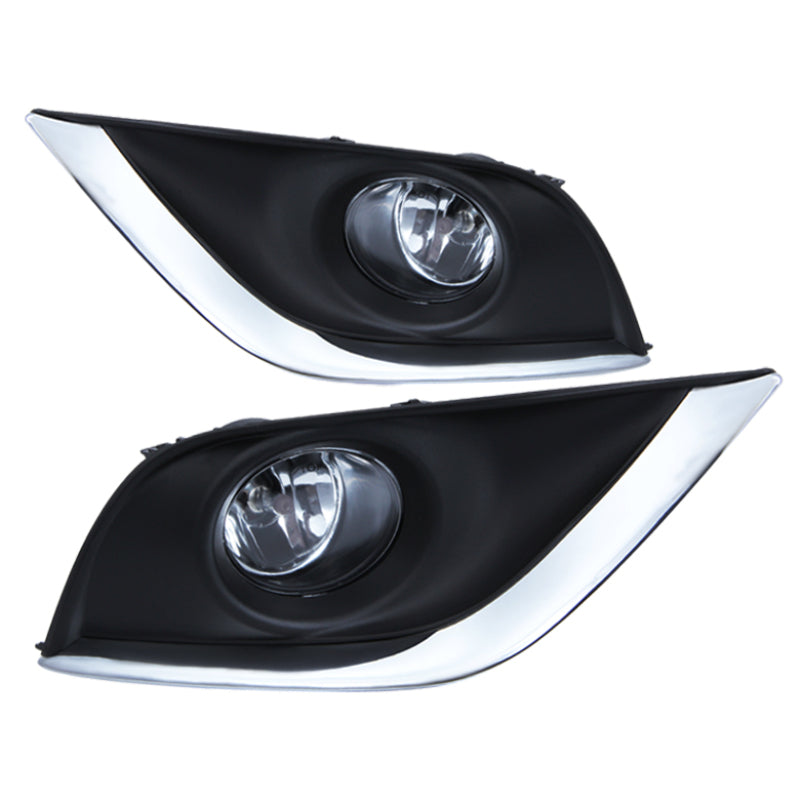 Spyder Nissan versa 2015+ OEM Fog Lights w/Switch Clear FL-NV2015-C 5080240