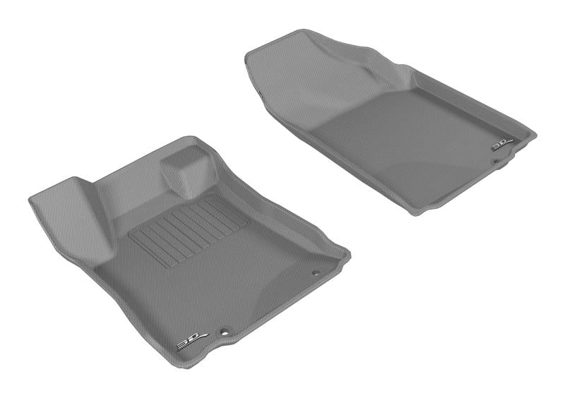 3D MAXpider 2016-2018 Nissan Altima Sedan Kagu 1st Row Floormat - Gray L1NS09211501