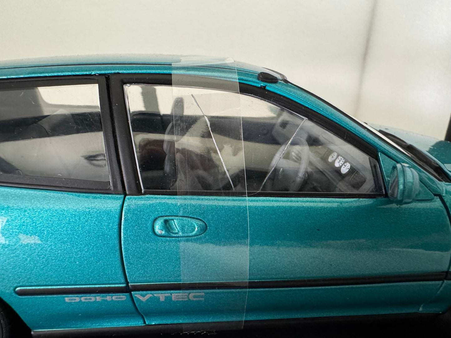 Solido 1991 Honda Civic SiR EG6 Hatchback Aztec Green Pearl 1:18 *Defect*