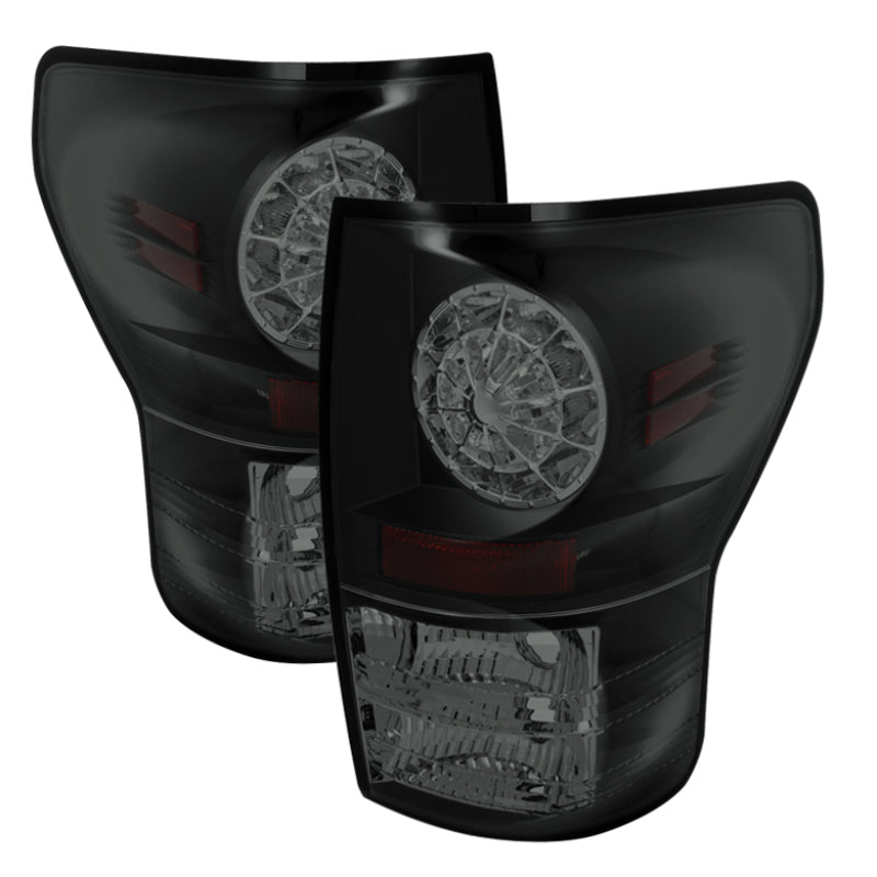 Spyder Toyota Tundra 07-13 LED Tail lights Black Smoke ALT-YD-TTU07-LED-BSM 5078254