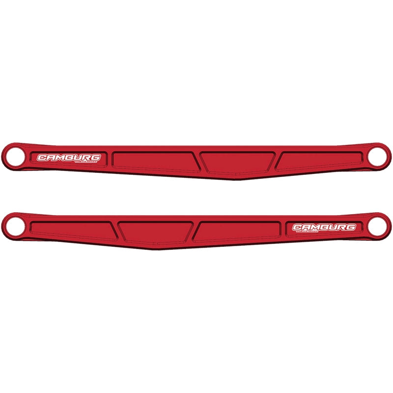 Camburg Ford Raptor 21-25 KINETIK Series Rear Billet Lower Trailing Arm Kit - Red CAM-120042-RED