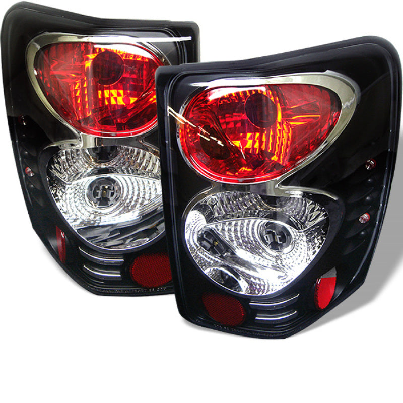 Spyder Jeep Grand Cherokee 99-04 Euro Style Tail Lights Black ALT-YD-JGC99-BK 5005625