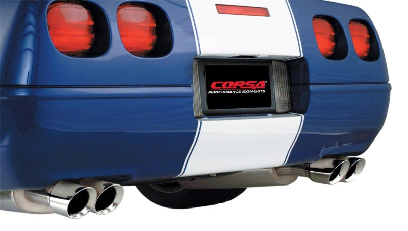 Corsa Performance Corsa 96-96 Chevrolet Corvette C4 5.7L V8 LT4 Polished Sport Cat-Back