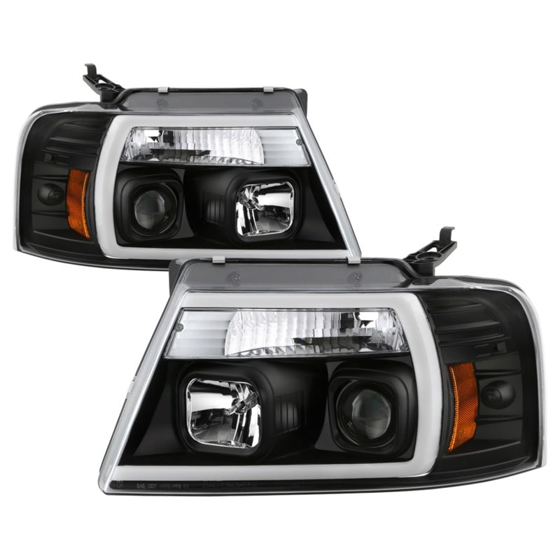 Spyder Ford F-150 04-08 High-Power LED Headlights - Black PRO-YD-FF15004PL-BK 5088161