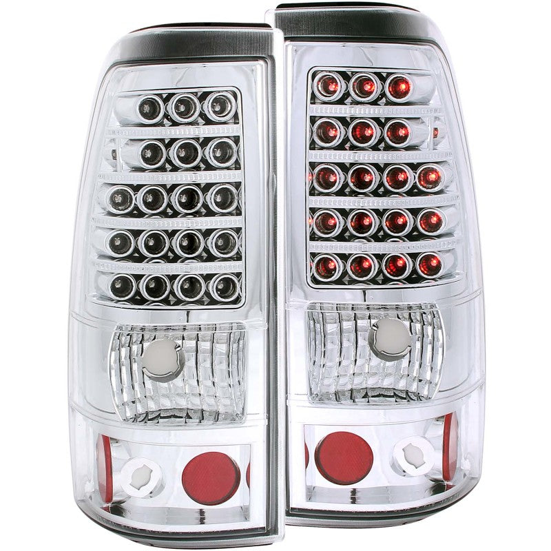 Anzo 2003-2006 Chevrolet Silverado 1500 LED Taillights Chrome