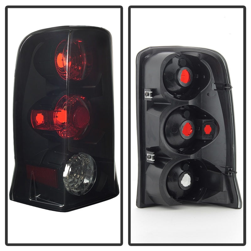 Spyder Cadillac Escalade 02-06 Euro Tail Lights Black Smoke ALT-YD-CE02-BSM 5084378