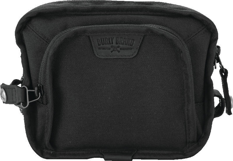 Burly Brand Handlebar Bag - Black B15-1012B