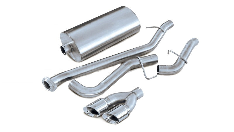 Corsa Performance 02-06 Chevrolet Suburban Z71 5.3L V8 Polished Sport Cat-Back Exhaust