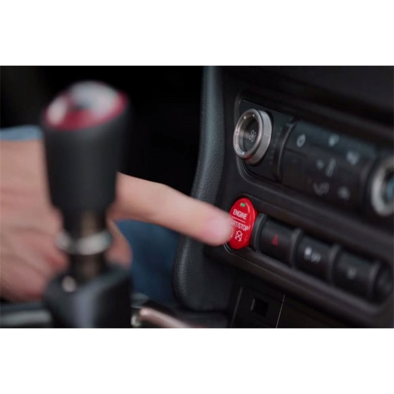 Ford Performance Parts 15-16 Mustang Red Starter Button Installation Kit