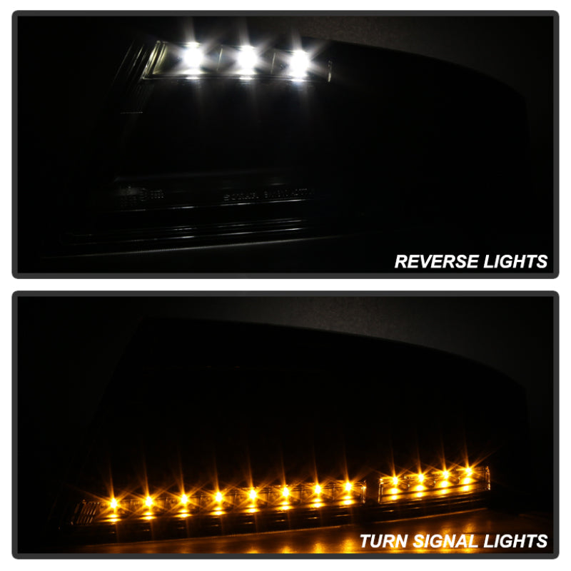 Spyder Audi TT 07-12 LED Tail Lights Smoke ALT-YD-ATT07-LED-SM 5081681