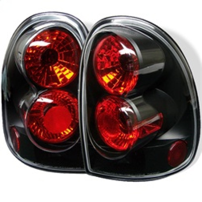 Spyder Dodge Caravan/Grand Caravan 96-00Euro Style Tail Lights Black ALT-YD-DC96-BK 5002235