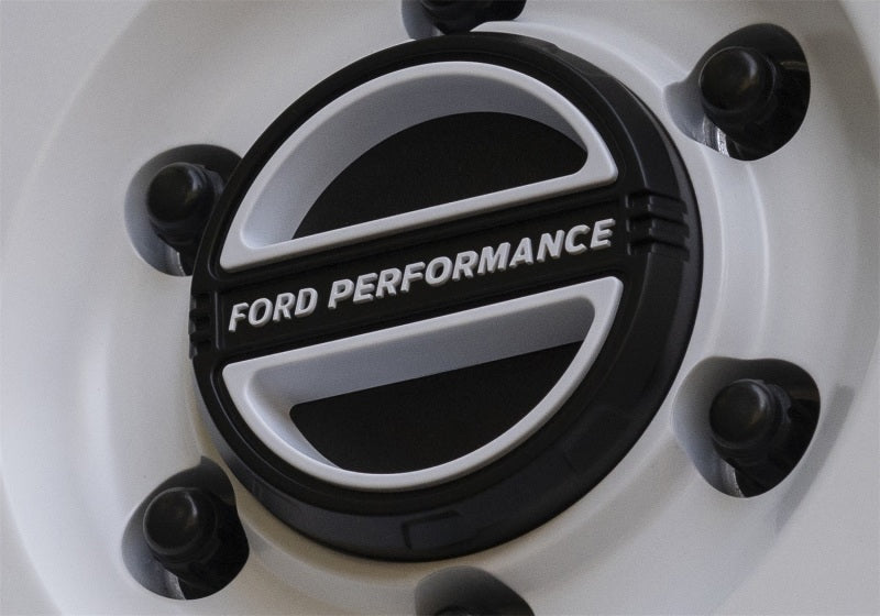 Ford Racing Bronco Method Center Cap - Oxford White M-1096-FPMW