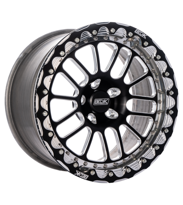 Belak Wheels Belak 15x9 / Subaru Brz Rear/ 5x100 BP / Series 2 Wheel - Single Beadlock 15095100S27BS-SBL