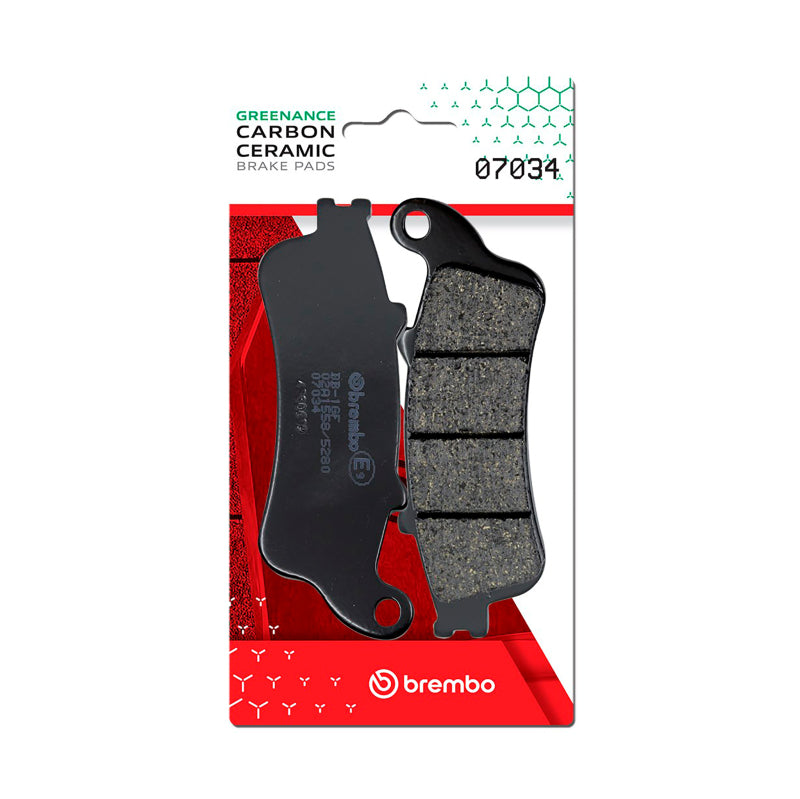 Brembo OE Honda Fes Carbon Ceramic Brake Pad - Front 07034