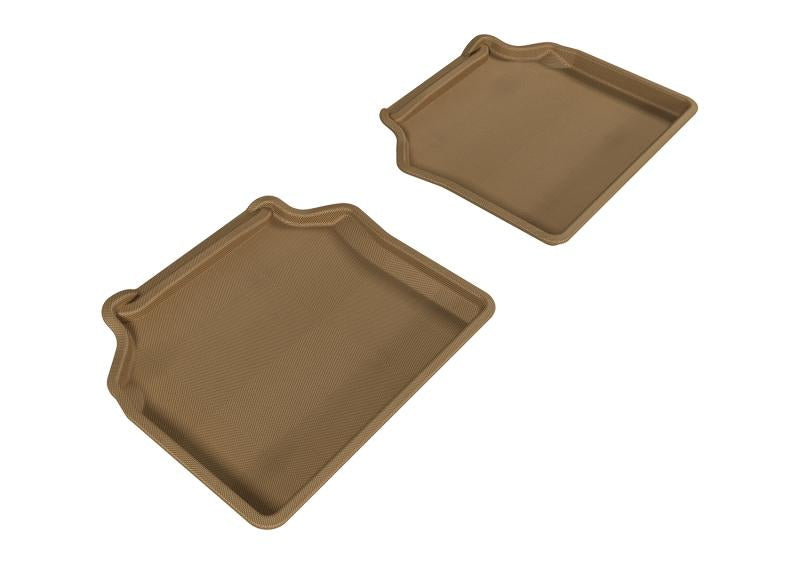 3D MAXpider 2010-2013 BMW 5 Series Gran Turismo Kagu 2nd Row Floormats - Tan L1BM01821502