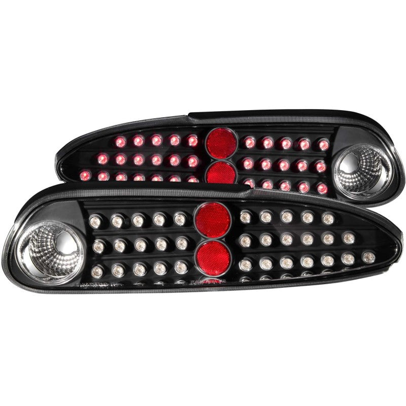 Anzo 1993-2002 Chevrolet Camaro LED Tail lights Black