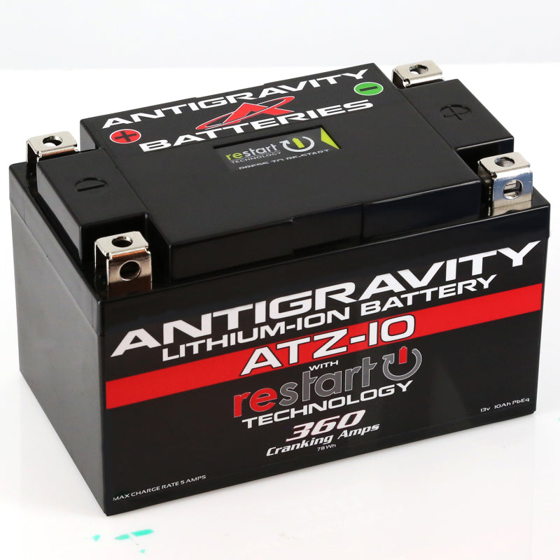 Antigravity Batteries Antigravity YTZ10 Lithium Battery w/Re-Start AG-ATZ10-RS