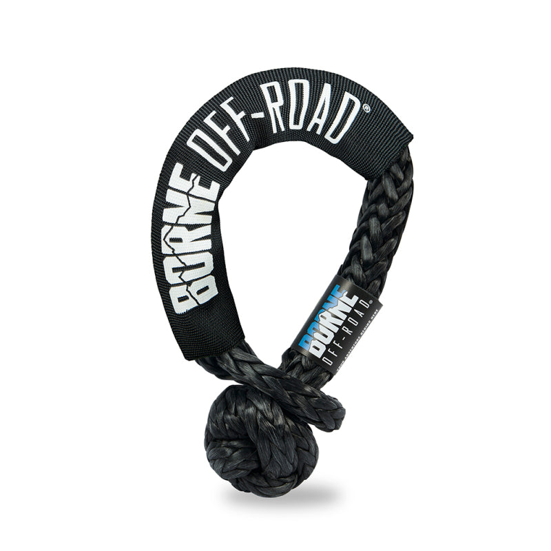 Borne Off-Road 1/2in X 20in Soft Shackle Black BNSS-12-BK