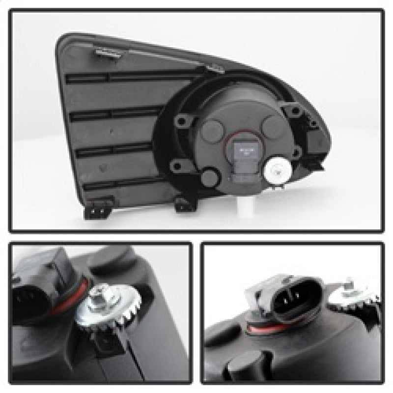 Spyder Scion IQ 2012-2013 OEM Fog Light w/Switch- Clear FL-SIQ12-C 5077868