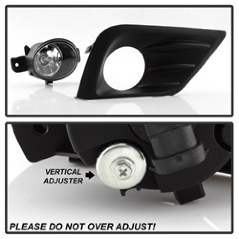 Spyder 16-17 Nissan Altima Sedan OEM Fog Lights w/Switch - Clear (FL-NA16-C) 5084958