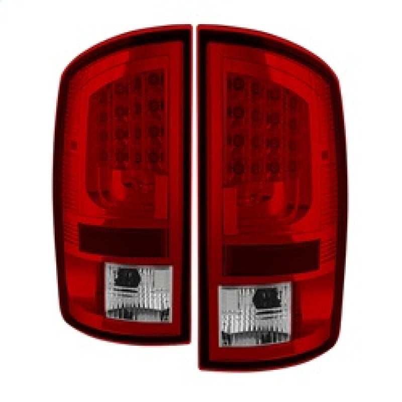 Spyder Dodge Ram 07-08 1500 Version 2 LED Tail Lights - Red Clear ALT-YD-DRAM06V2-LED-RC 5081971