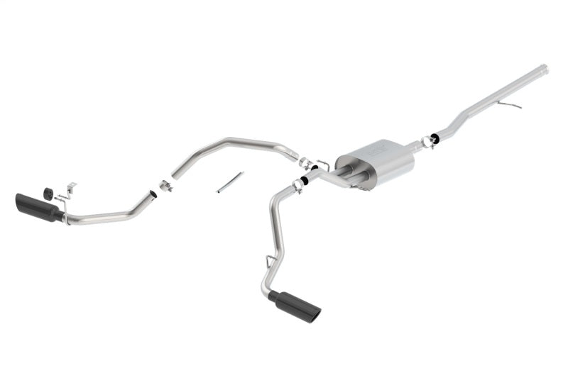 Borla 14-19 Chevrolet Silverado / GMC Sierra 1500 Cat-Back Touring Exhaust - 4in Tip 140544BC