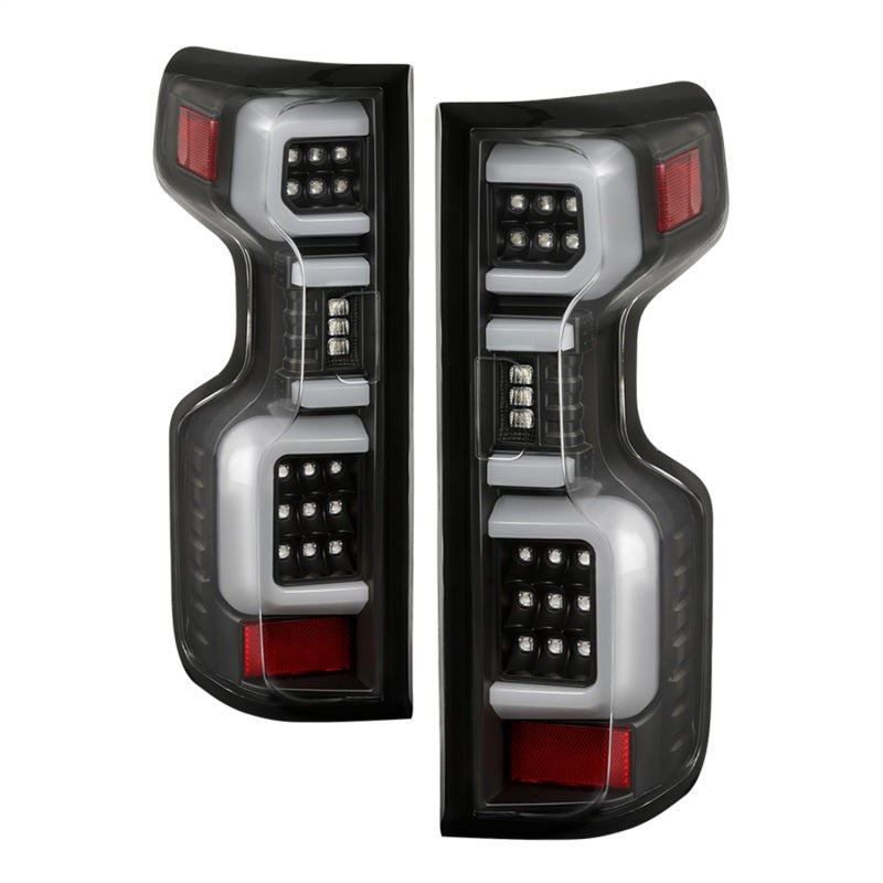 Spyder Chevy Silverado 19-20 LED Tail Light Black ALT-YD-CS19HAL-BK 5087256