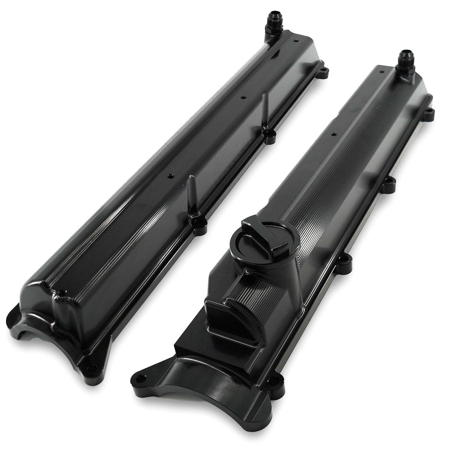 Toyota Supra 2JZ GTE Non-VVTI Billet Valve Covers Anodized Oil Cap Bolts 2J AN10