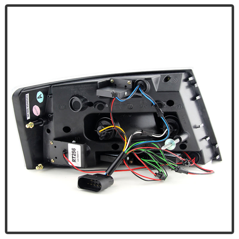 Spyder Audi A6 05-08 4Dr Sedan Only Light Bar LED Tail Lights Smke ALT-YD-AA605V2-LBLED-SM 5080776