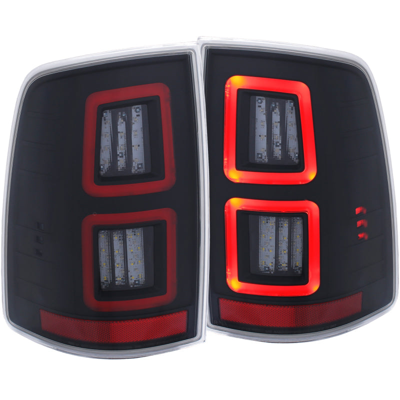 Anzo LED Black 13-17 Dodge Ram 1500/2500/3500 LED Taillights Black