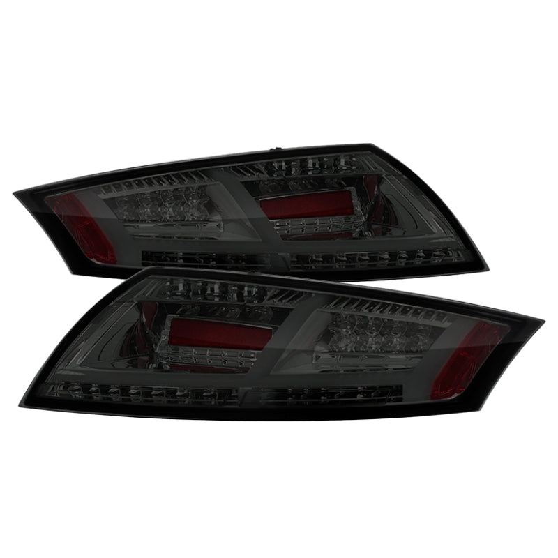 Spyder Audi TT 07-12 LED Tail Lights Smoke ALT-YD-ATT07-LED-SM 5081681