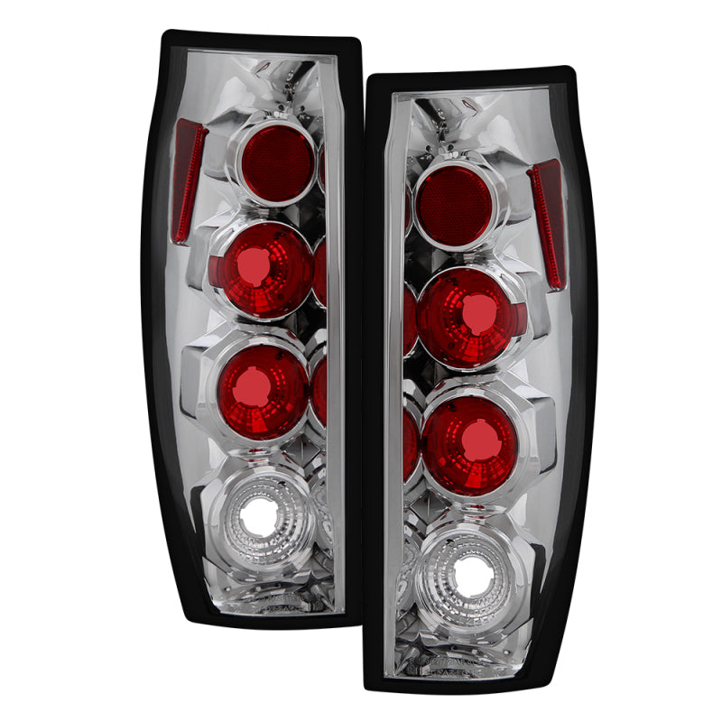 Spyder Chevy Avalanche 02-06 Euro Style Tail Lights Chrome ALT-YD-CAV04-C 5001115