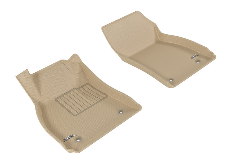 3D MAXpider 2011-2017 Buick Regal Kagu 1st Row Floormat - Tan L1BC02611502