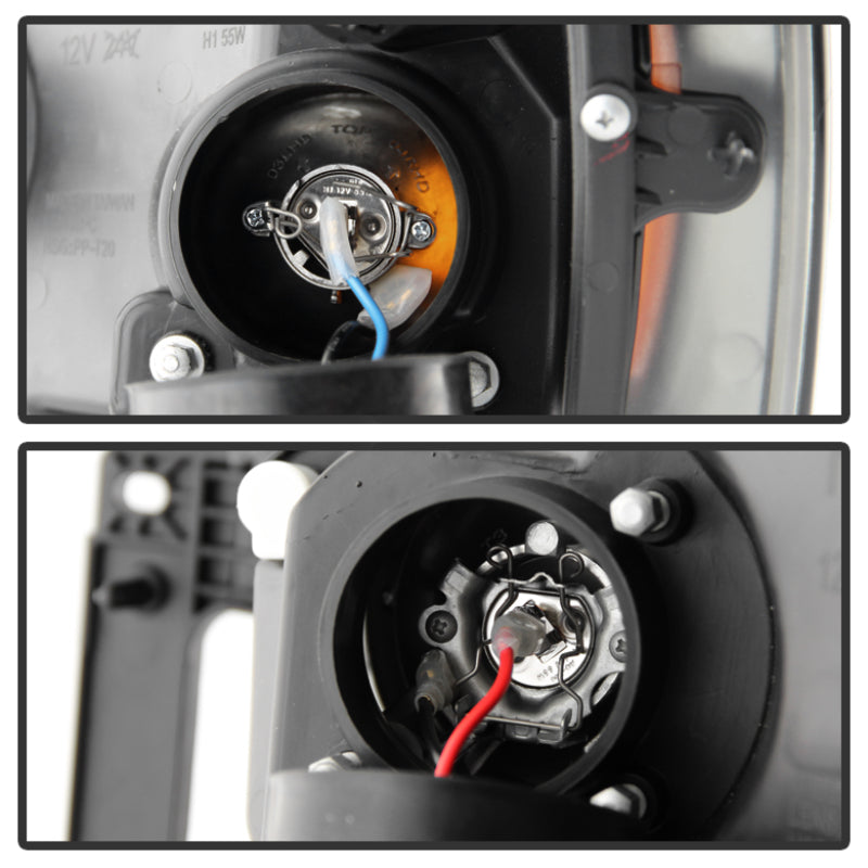 Spyder Dodge Ram 1500 06-08/Ram 2500 06-09 Projector Headlights LED Halo LED Smke PRO-YD-DR06-HL-SM 5010025