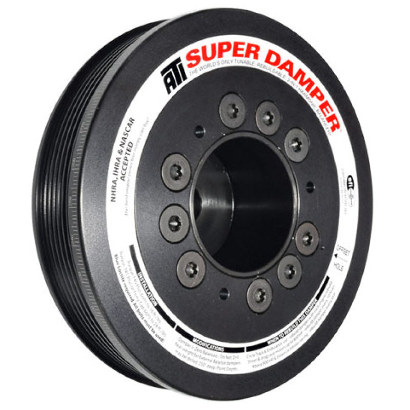 ATI Damper - 6.570in - Alum - 6 Grv - Audi - Street ATI918067