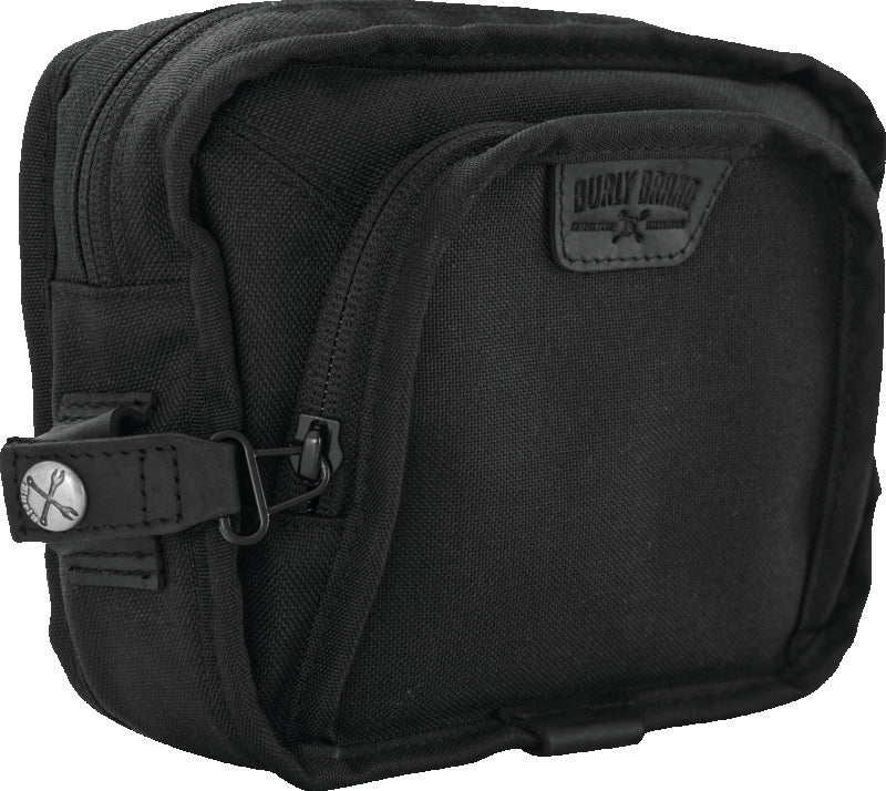Burly Brand Handlebar Bag - Black B15-1012B