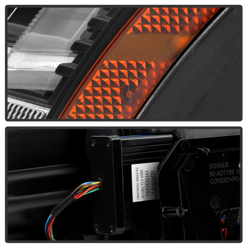 Spyder Audi TT 12-15 AFS Model Only Projector Headlights BK PRO-YD-ATT12HID-AFSSEQ-BK 5087621