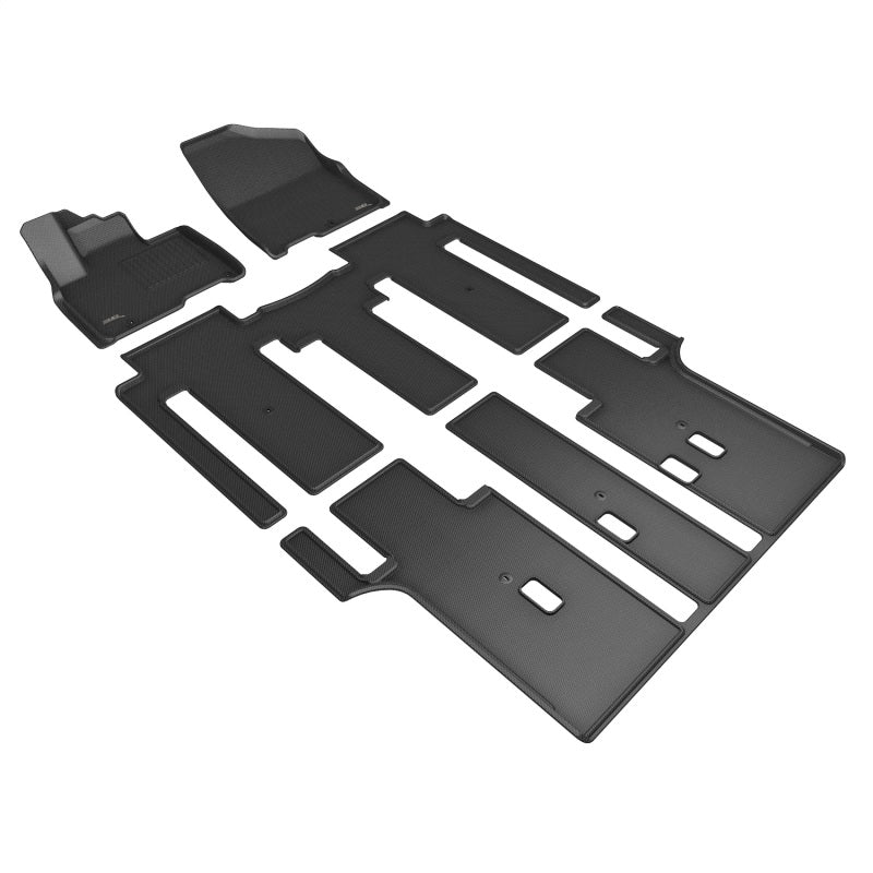 3D MAXpider 21-23 Kia Carnival / Sedona 8-Passenger Kagu Black R1 R2 R3 L1KA06401509
