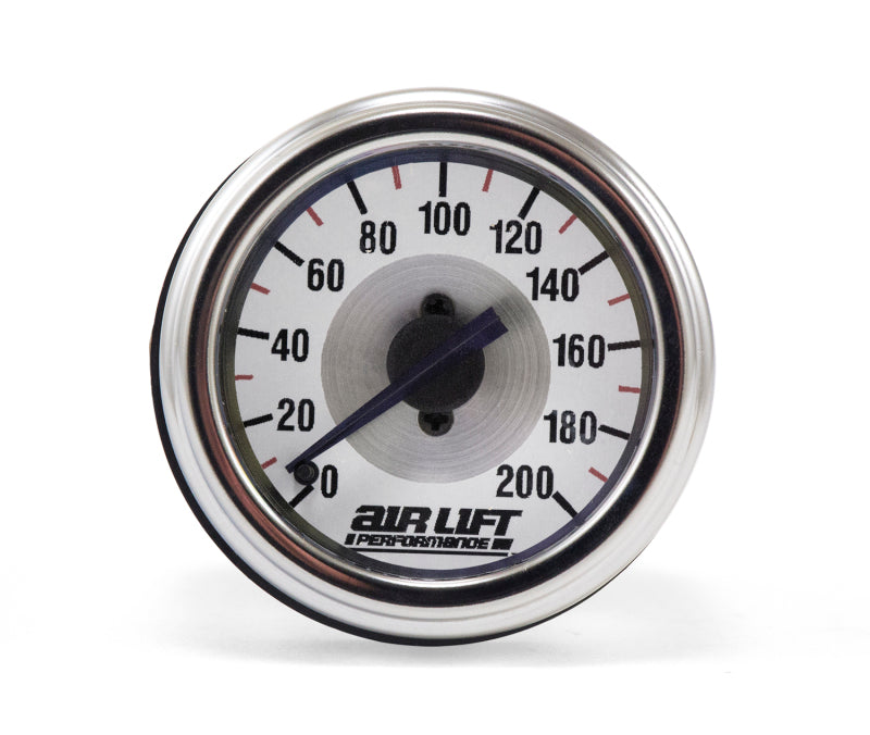 AIRLIFT Single Needle Gauge- 200 PSI