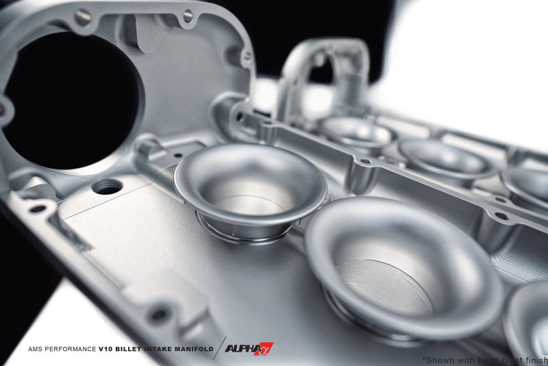 AMS Performance V10 Audi R8 / Lamborghini Huracan / Performante Billet Intake Manifold - CLR Anodize ALP.37.08.0001-1